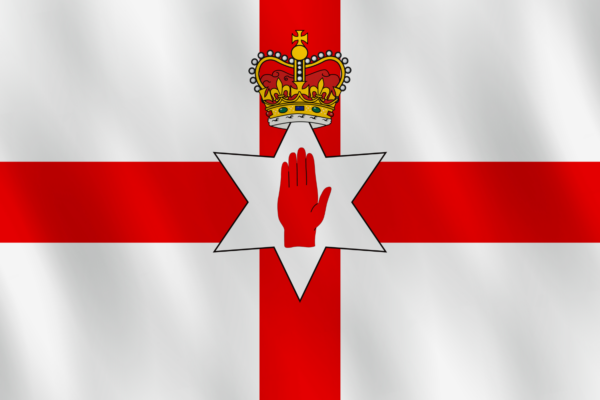 Észak-Írország zászlaja